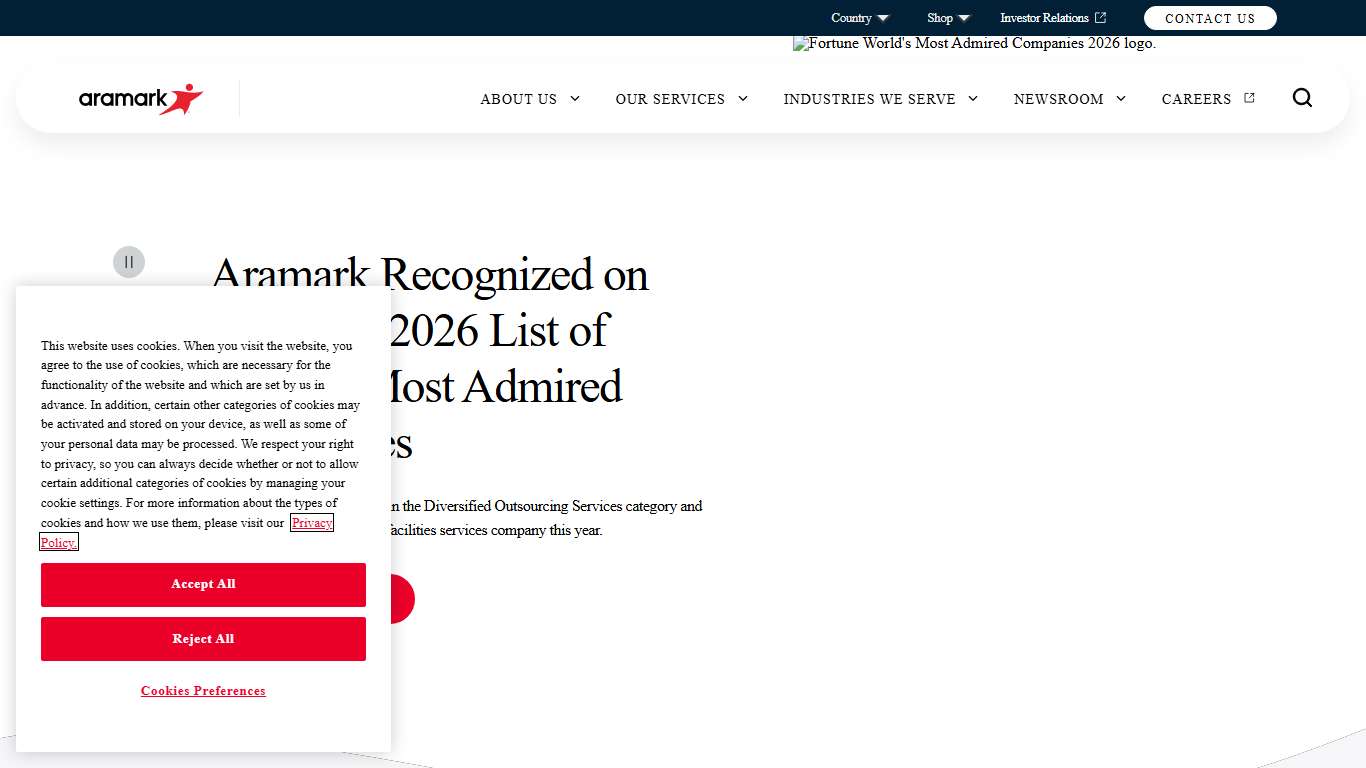 Aramark - Food Services and Facilities Management - Aramark