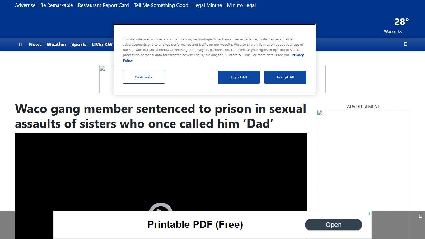Alleged Waco gang member Asa Jay Vigil on trial in sexual assault of ex-girlfriend’s daughters